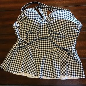 Torrid Plus Size tankini top size 0x